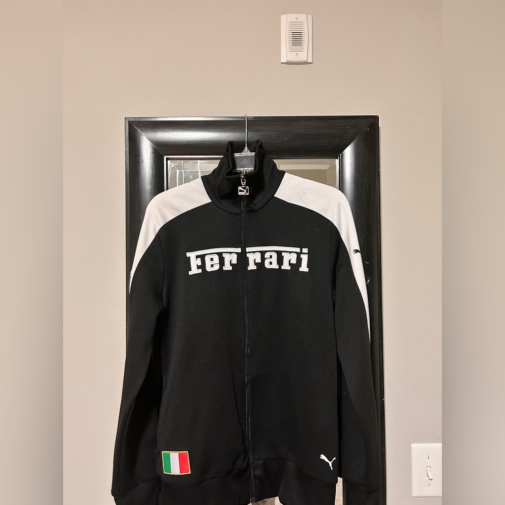 PUMA Scuderia Ferrari Size Large Track Jacket - New, no tag